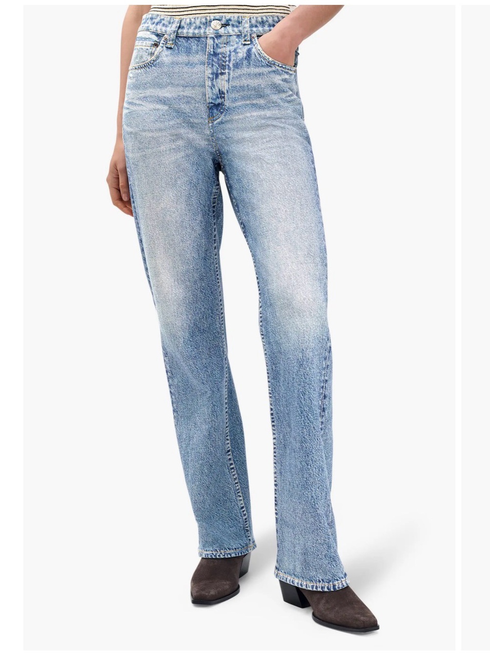 Rag & Bone Sweatpant Jeans, size 29